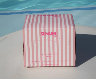 Summer.Skin Pink Stripe Skin Towels 50 Count