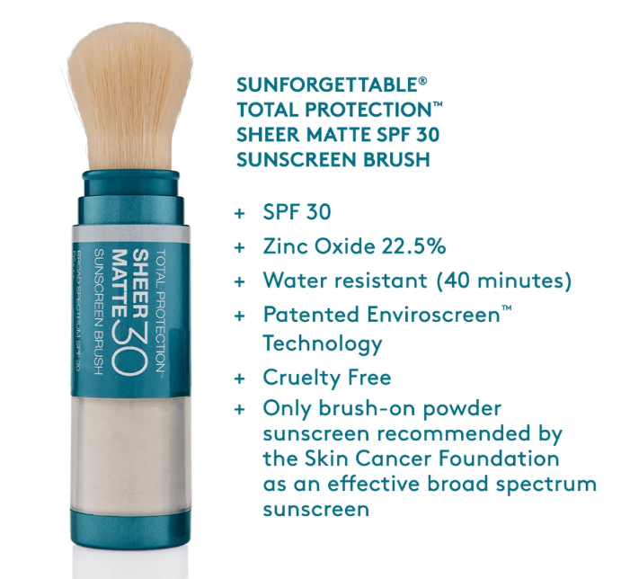 Sheer Matte Sunscreen Brush on